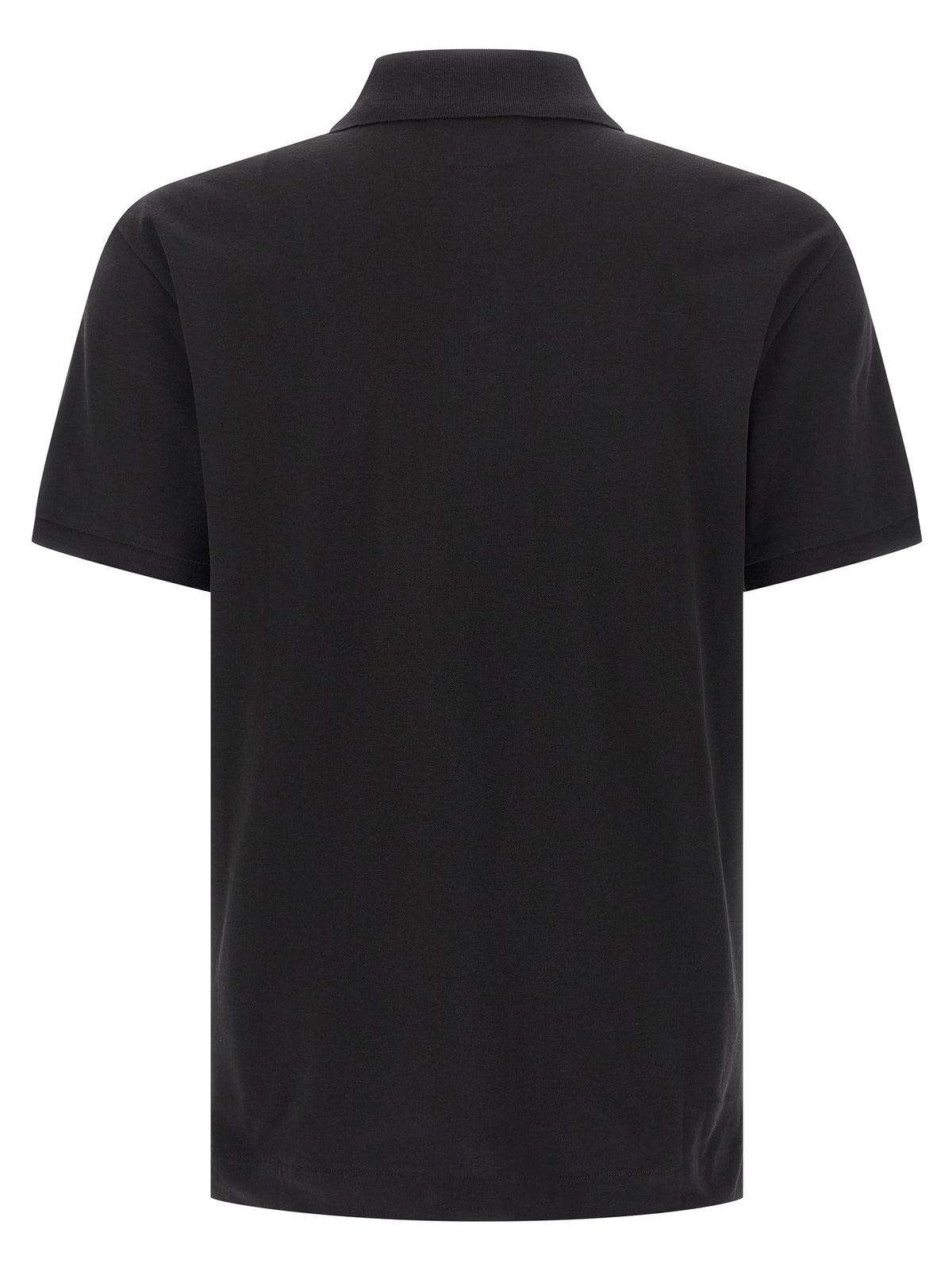 C.P. Company Black Cotton Polo Shirt