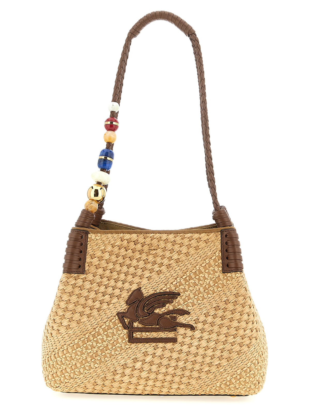 Etro Beige Viscose Tote Bag