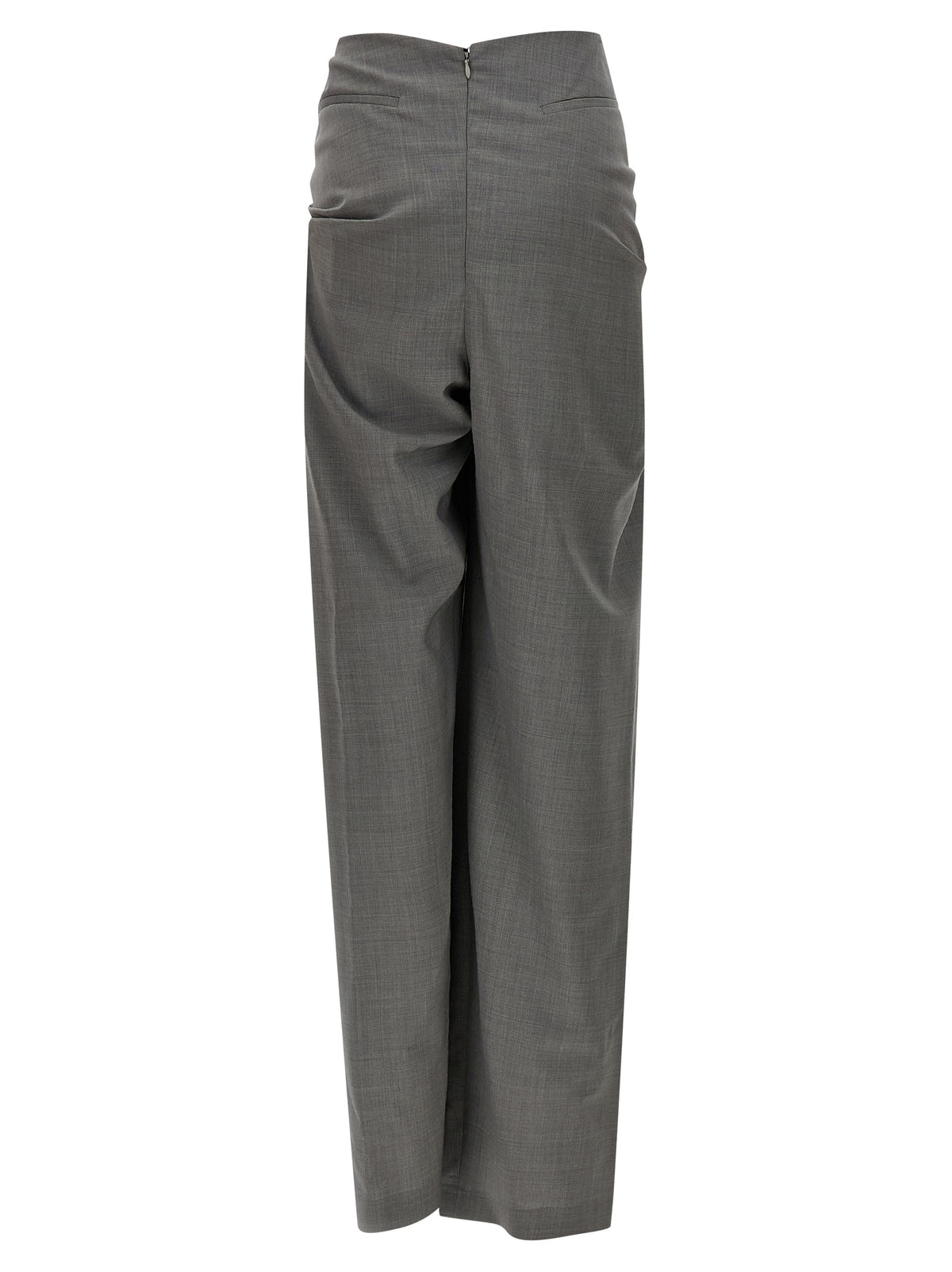 Giuseppe Di Morabito Gray Virgin Wool Dress Pants