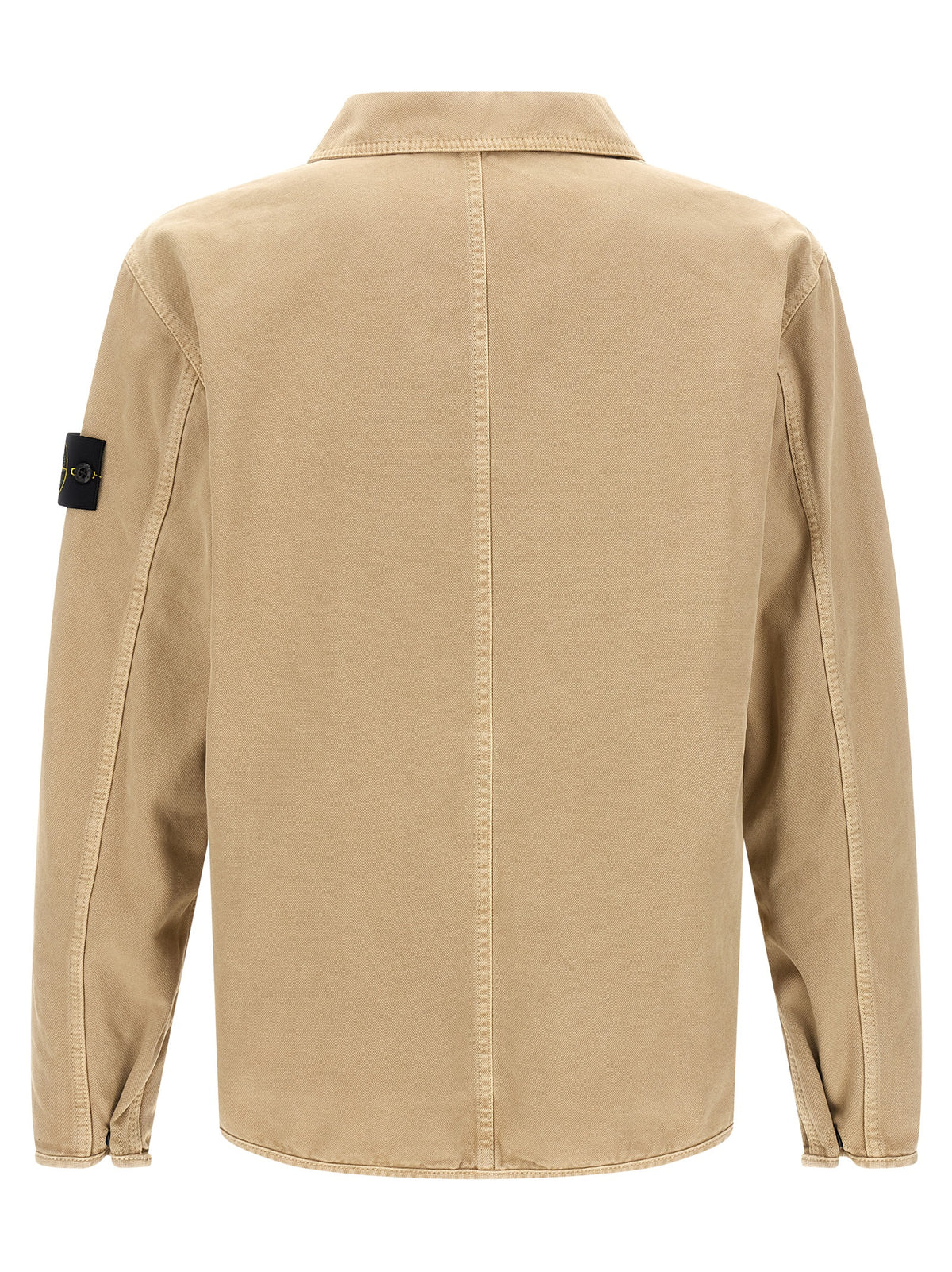 Stone Island Beige Cotton Blouse