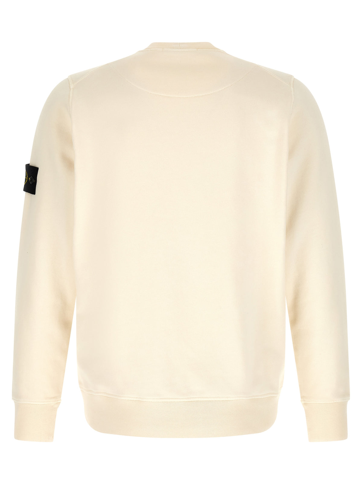 Stone Island Beige Cotton Sweatshirt