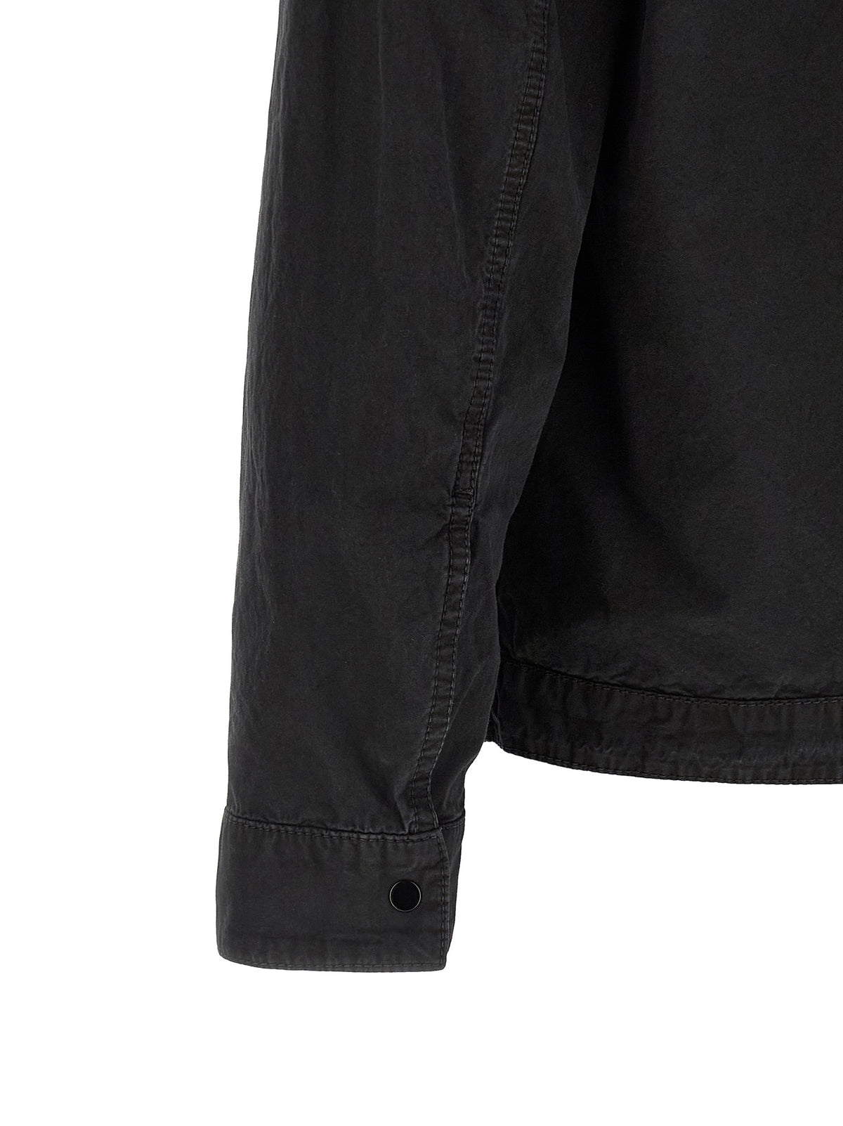 Stone Island Black Cotton Blouse