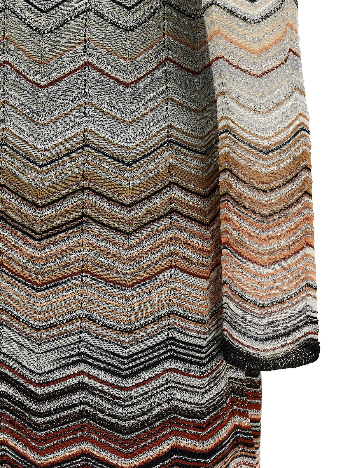 Missoni Brown Viscose Short Dress