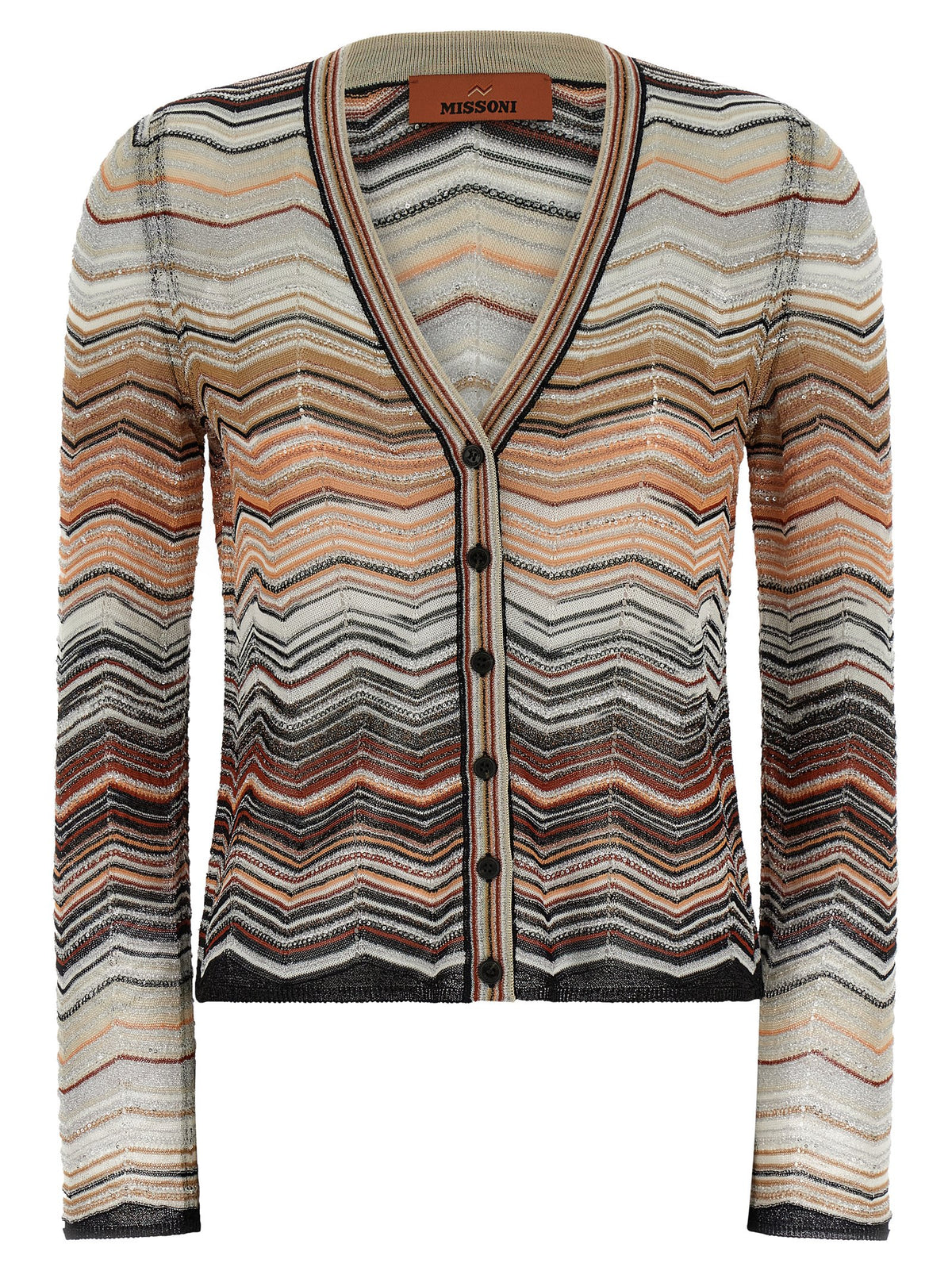 Missoni Brown Viscose Cardigan