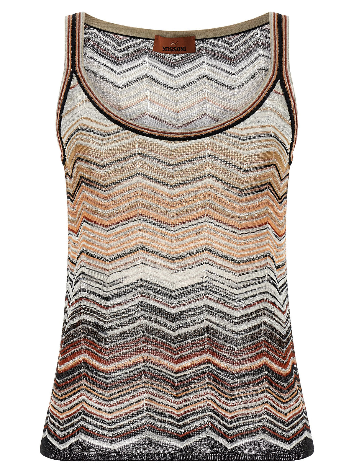 Missoni Multicolor Viscose Tank Tops