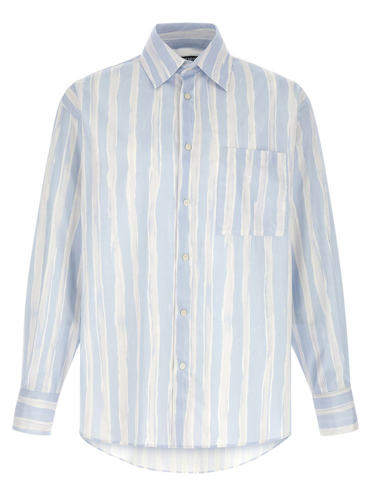Jacquemus Blue Cotton Blouse