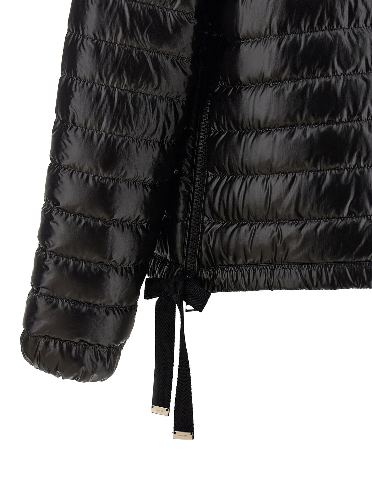 Moncler Black Polyamide Full-Length Jacket