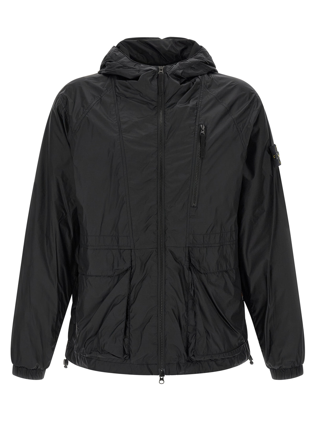 Stone Island Blue Polyamide Shell Jacket