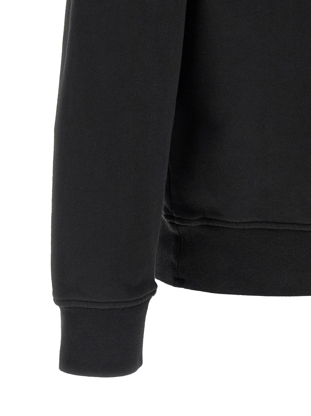 Stone Island Black Cotton Sweatshirt