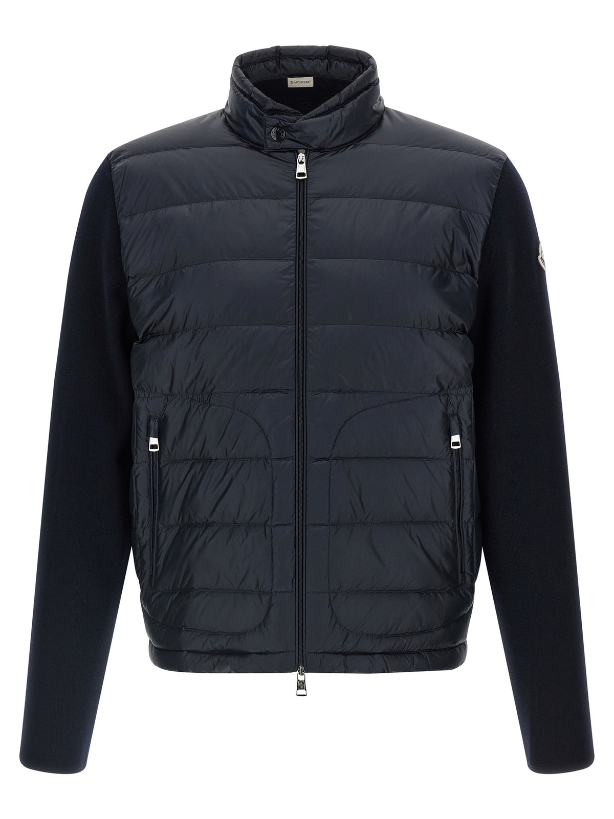 Moncler Blue Polyamide Cardigan