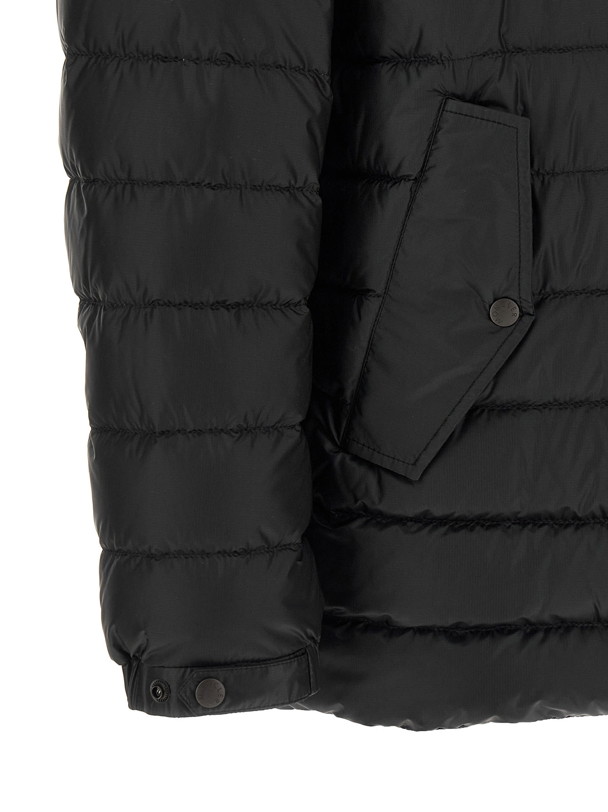 Moncler Black Polyamide Parka
