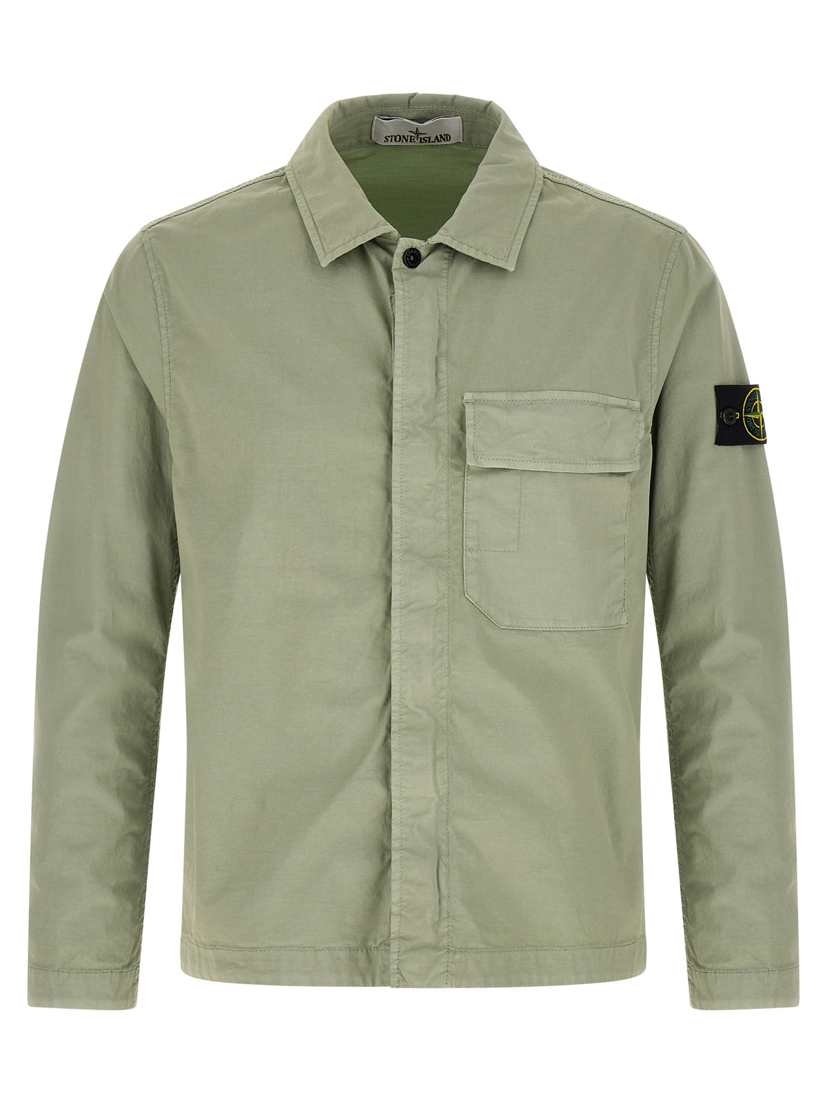 Stone Island Bicolor Cotton Blouse
