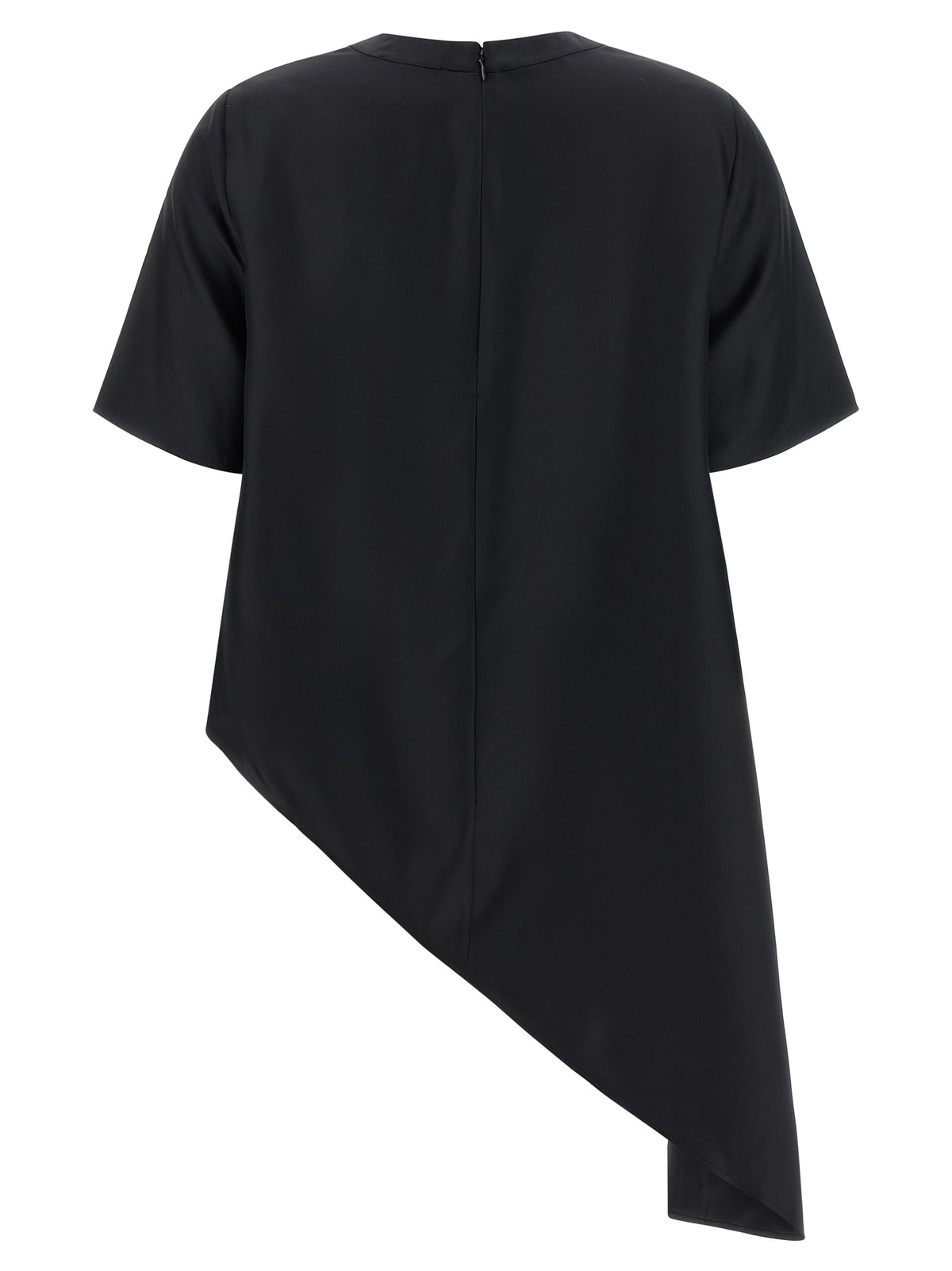 Loulou De Saison Black Silk Blouse