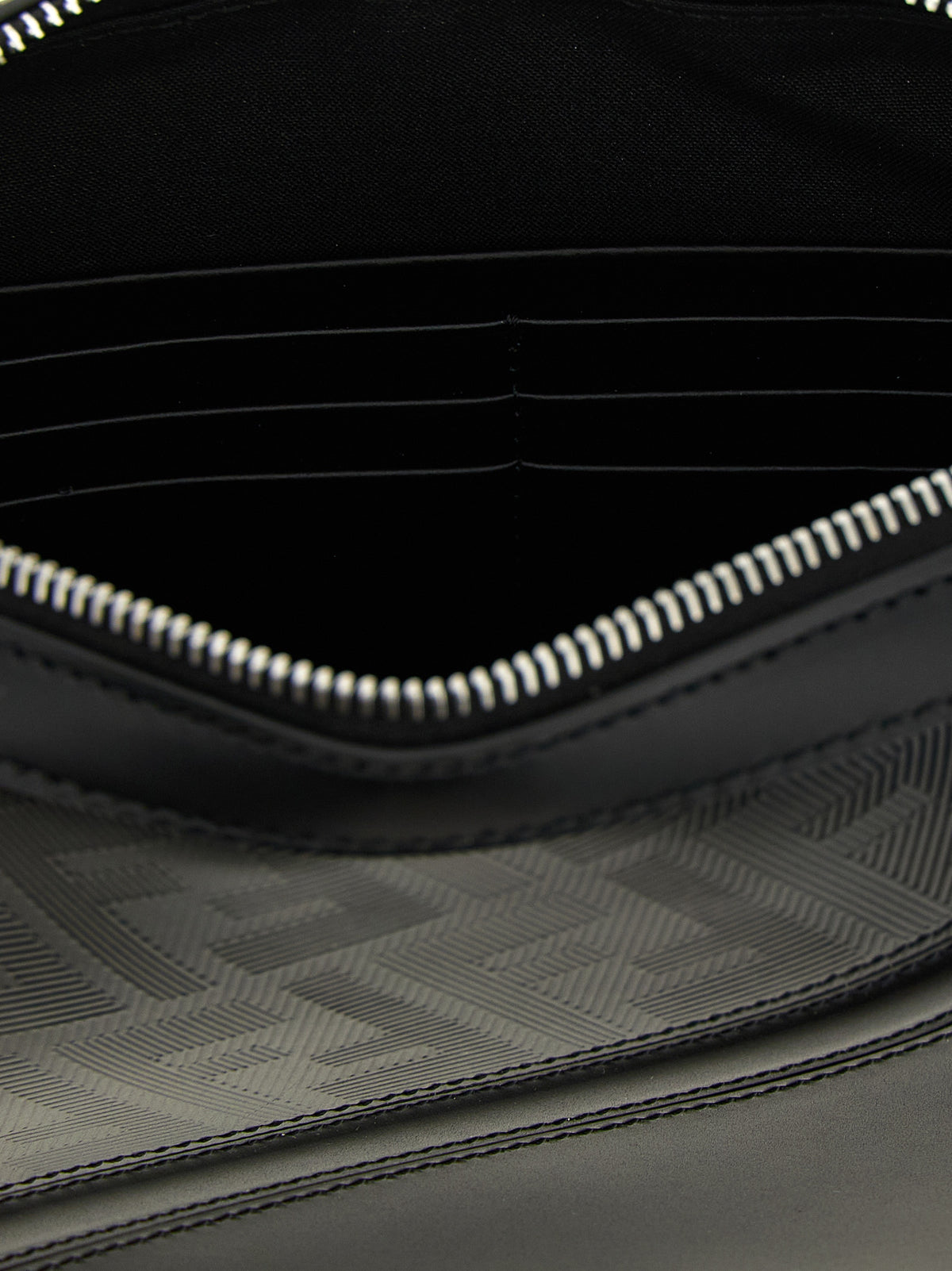 Fendi Black Viscose Shoulder Bag