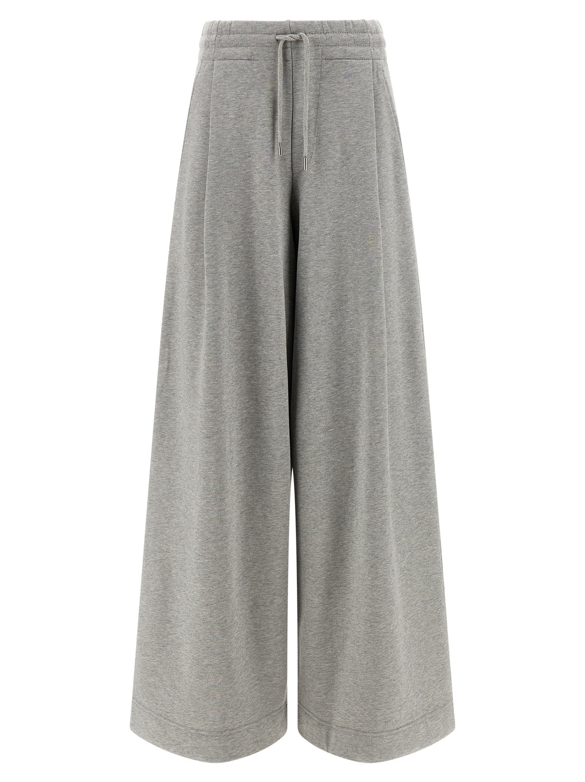 Dries Van Noten Gray Cotton Casual Pants