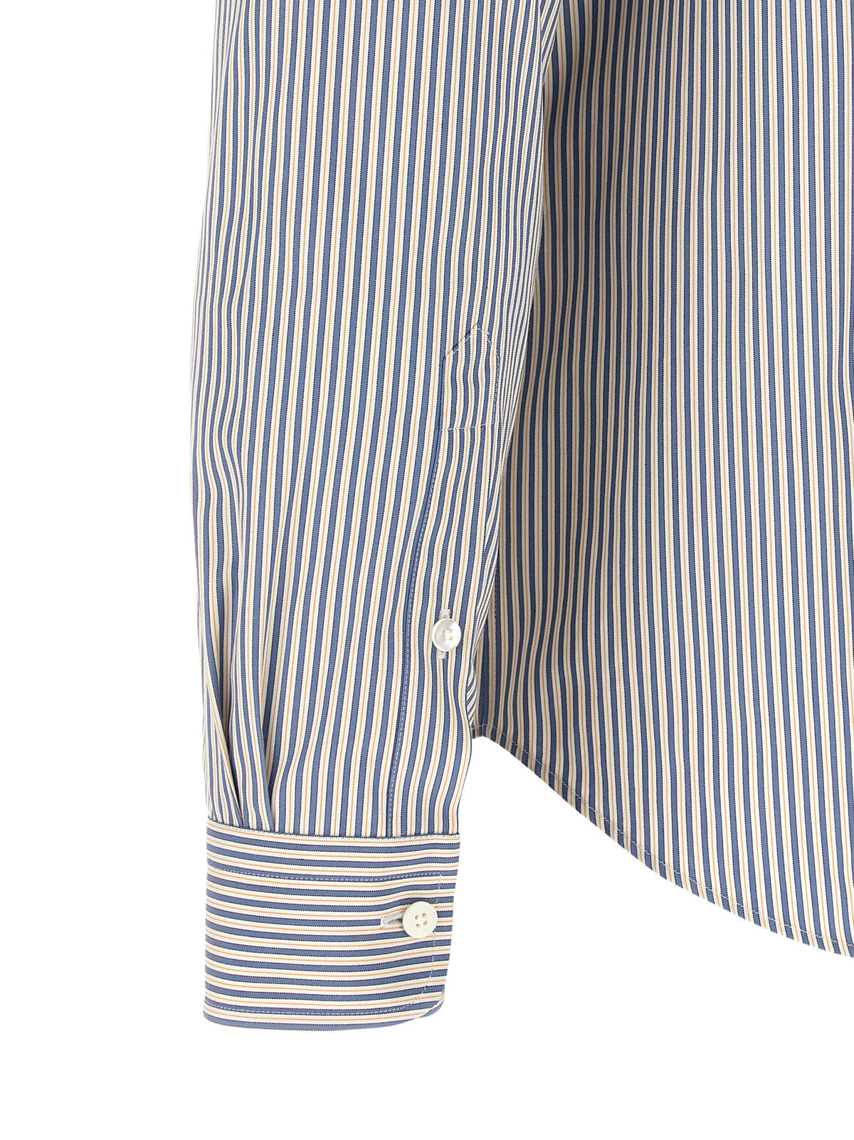 Fendi Blue Cotton Blouse
