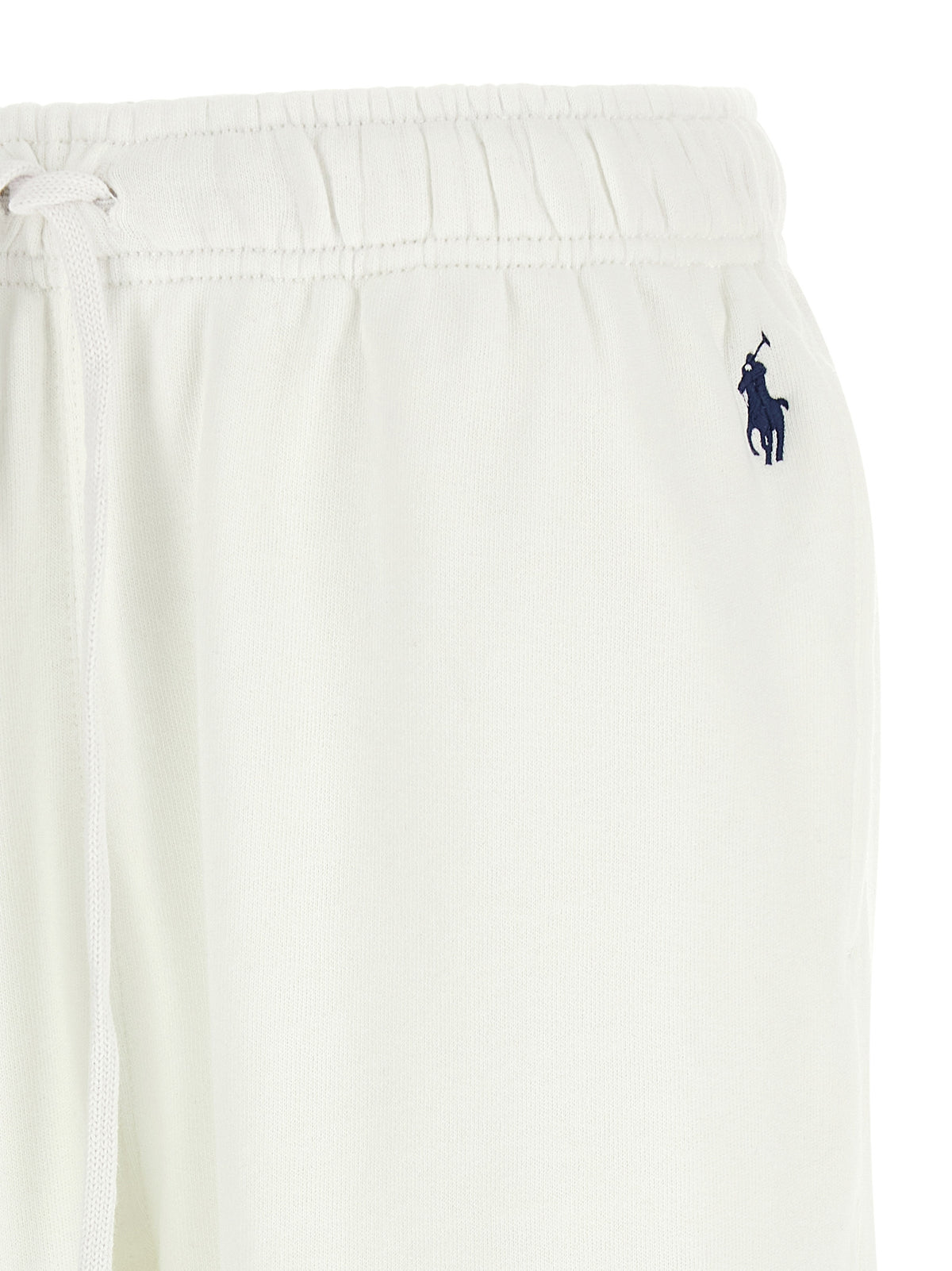 Polo Ralph Lauren White Cotton Joggers (Workout Pants)