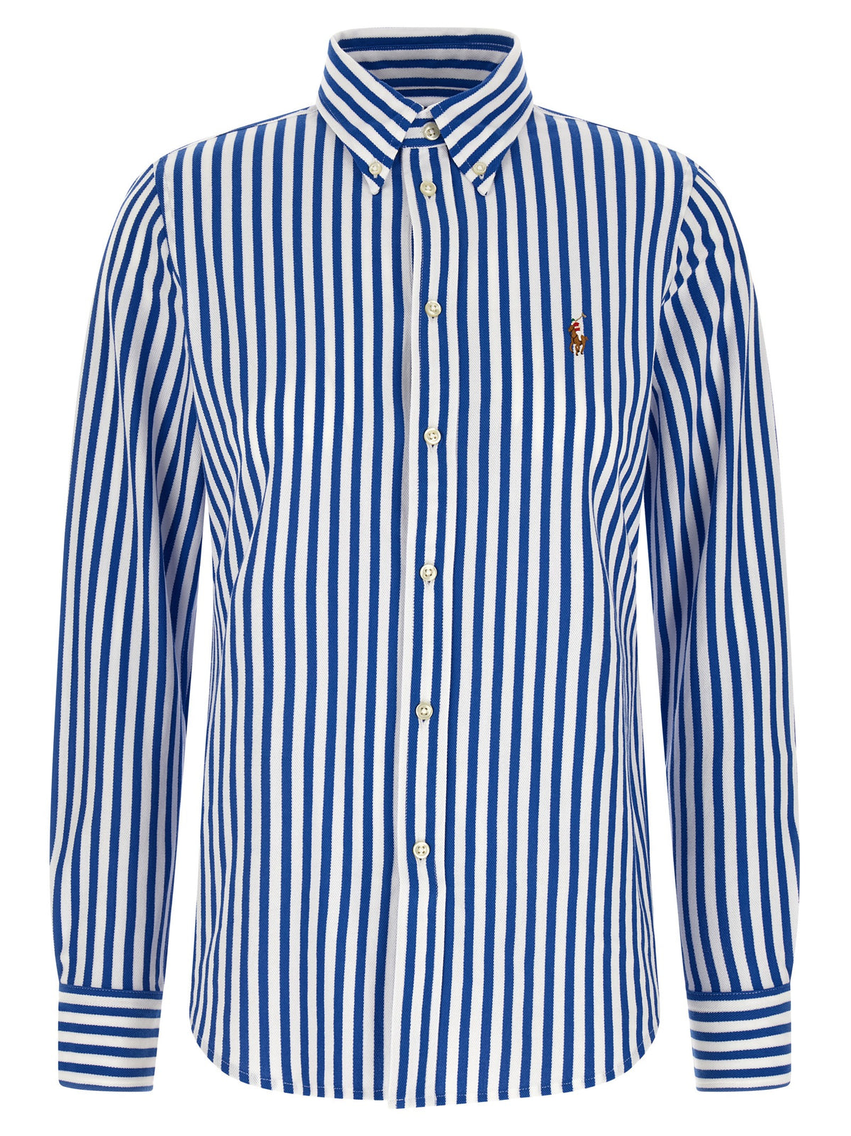 Polo Ralph Lauren Blue Cotton Blouse