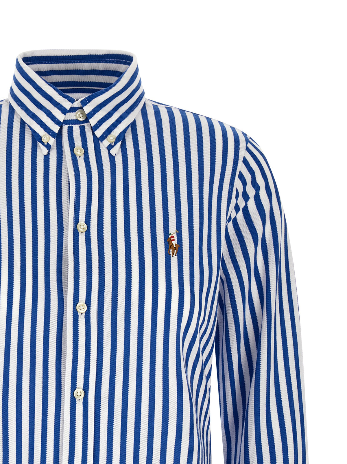 Polo Ralph Lauren Blue Cotton Blouse