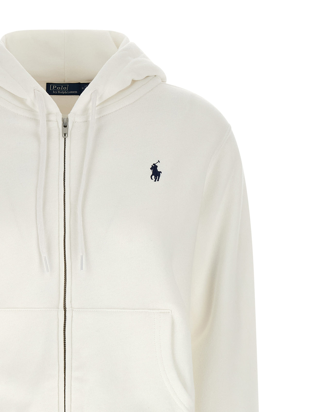Polo Ralph Lauren White Cotton Sweatshirt