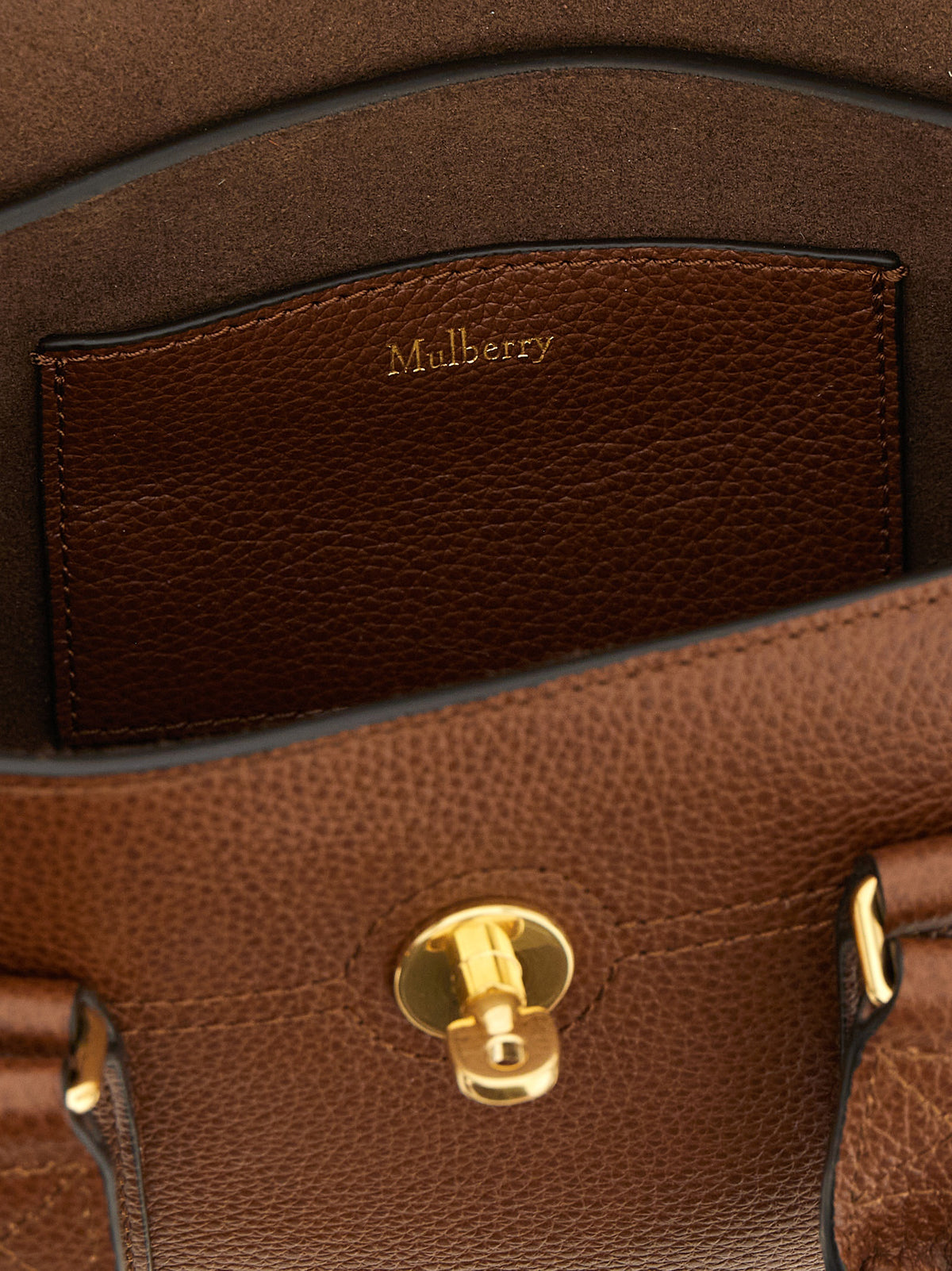 Mulberry Brown Calfskin Handbag