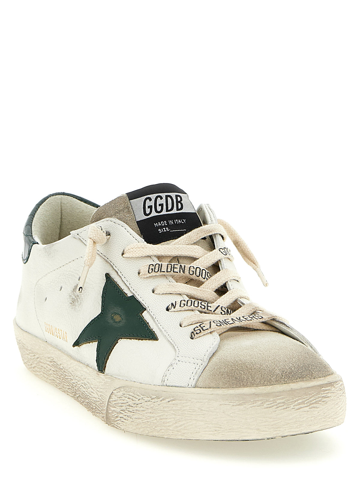 Golden Goose Bicolor Goatskin Sneakers