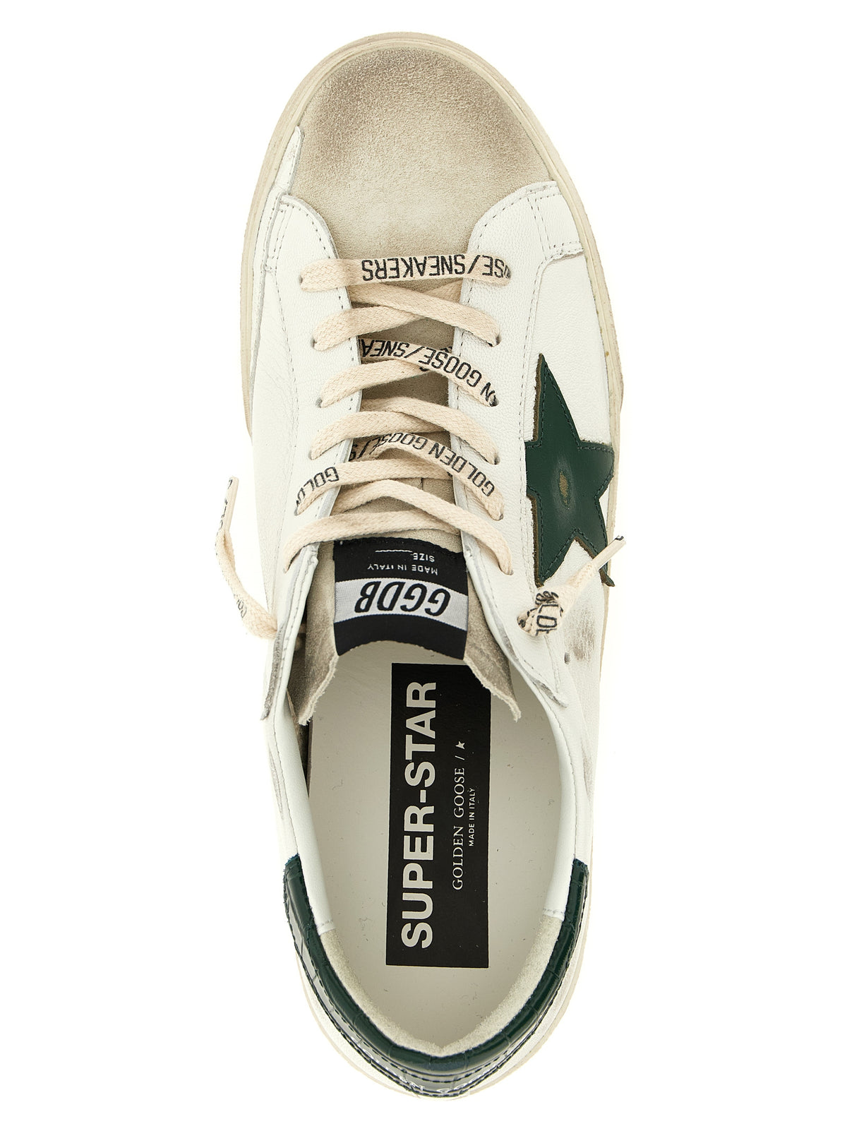 Golden Goose Bicolor Goatskin Sneakers