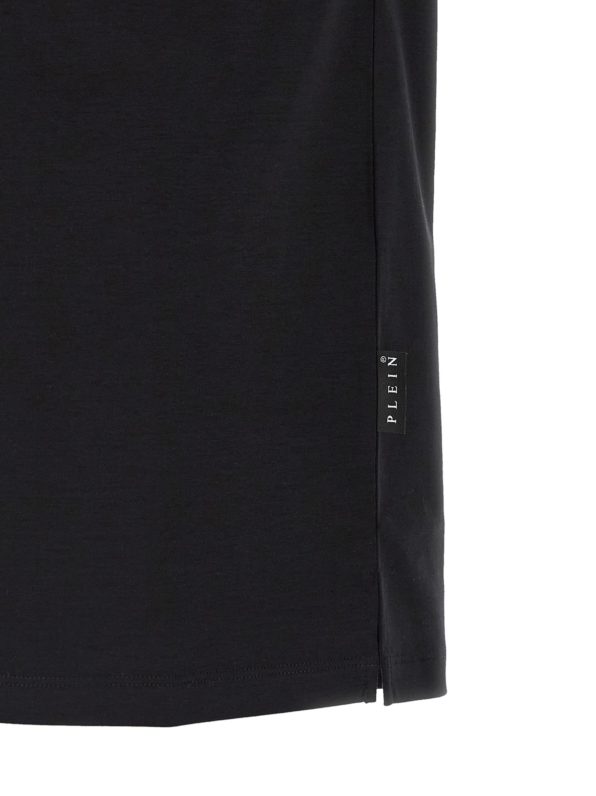 Philipp Plein Black Cotton Polo Shirt