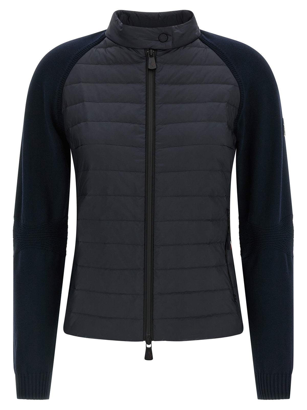 Moncler Grenoble Blue Polyamide Cardigan