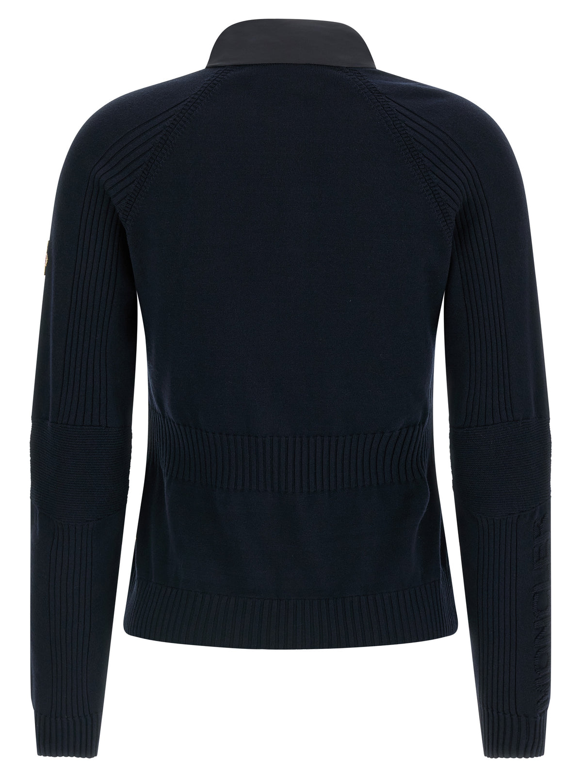 Moncler Grenoble Blue Polyamide Cardigan