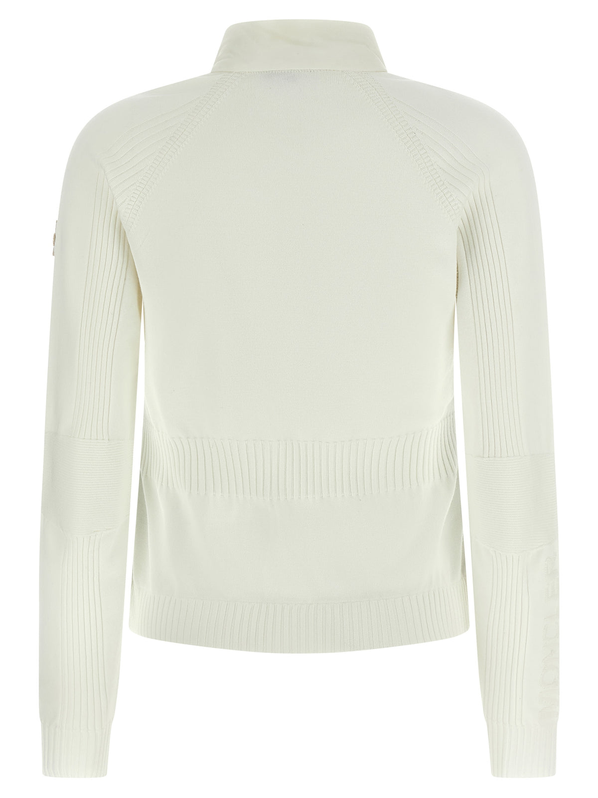 Moncler Grenoble White Polyamide Cardigan