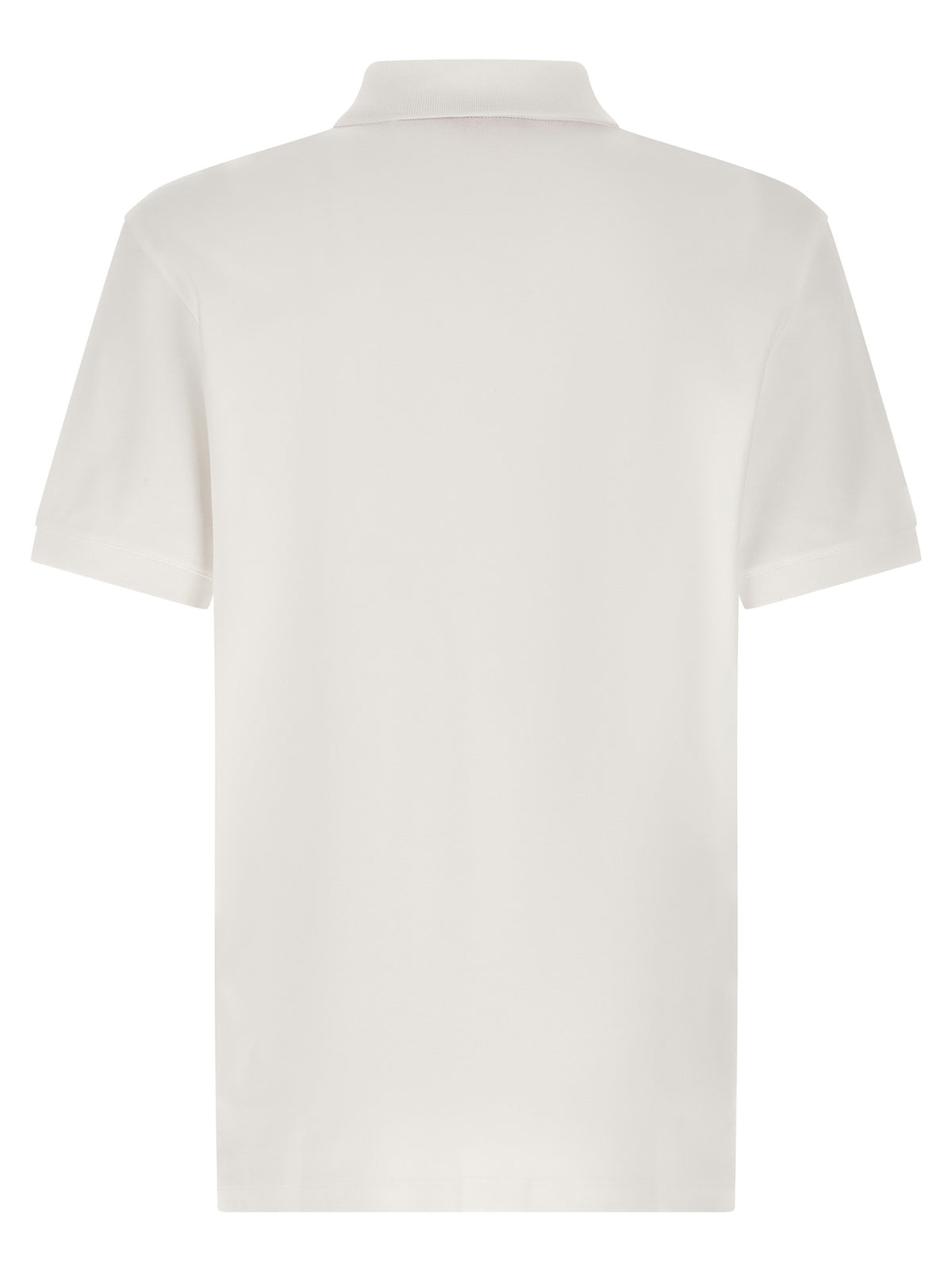 Hugo Boss White Cotton Polo Shirt