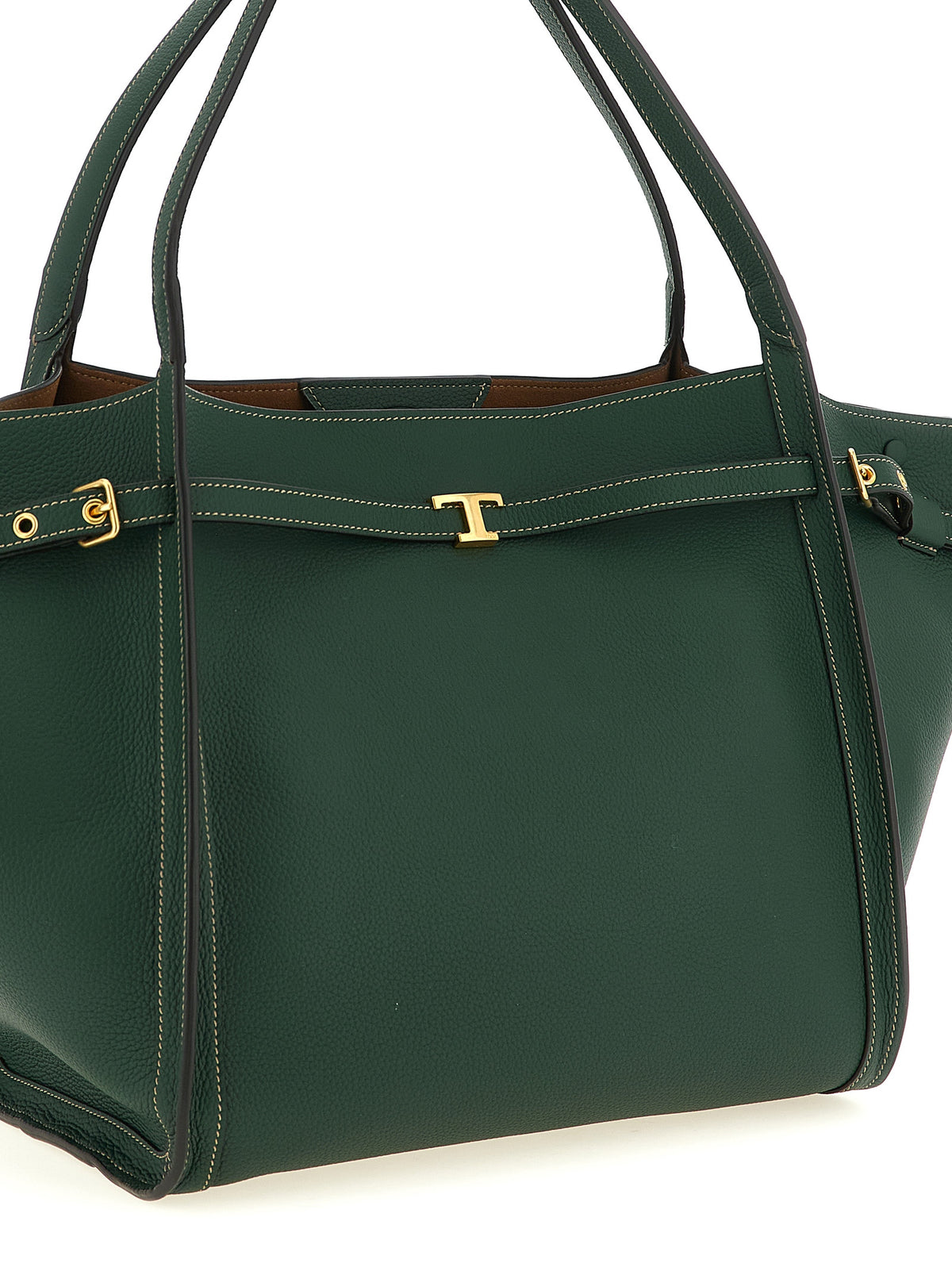 Tod's Bicolor Calfskin Tote Bag