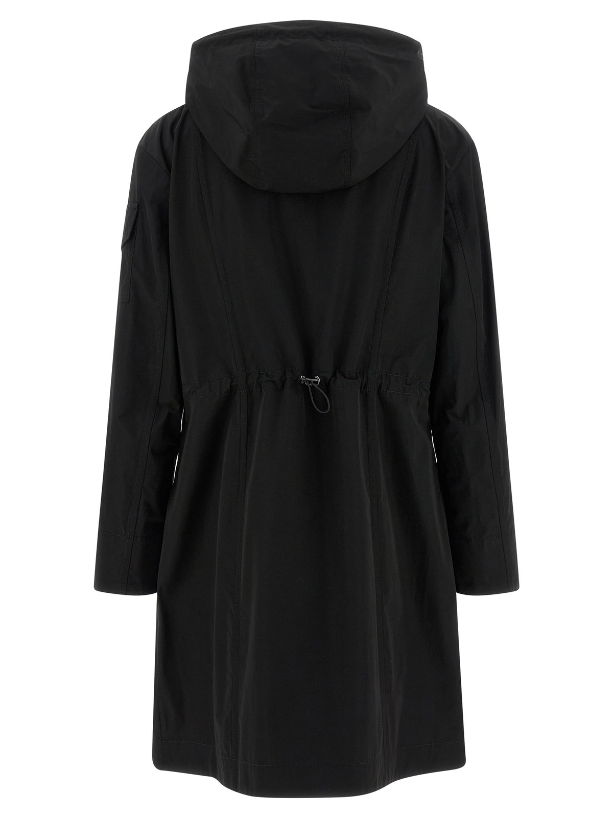 Moncler Black Polyester Parka