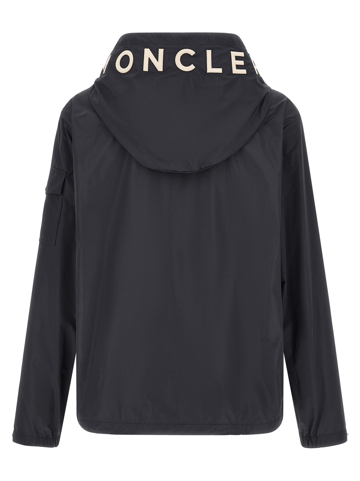 Moncler Blue Polyester Shell Jacket