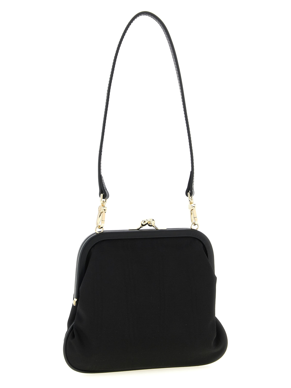 Vivienne Westwood Black Viscose Clutch Bag