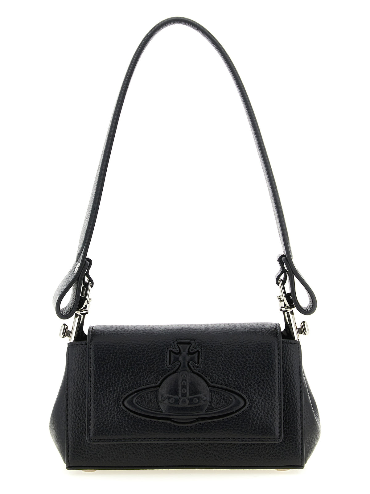 Vivienne Westwood Black Polyethylene Shoulder Bag