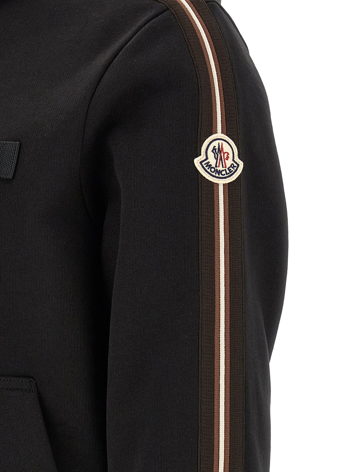 Moncler Black Polyamide Sweatshirt
