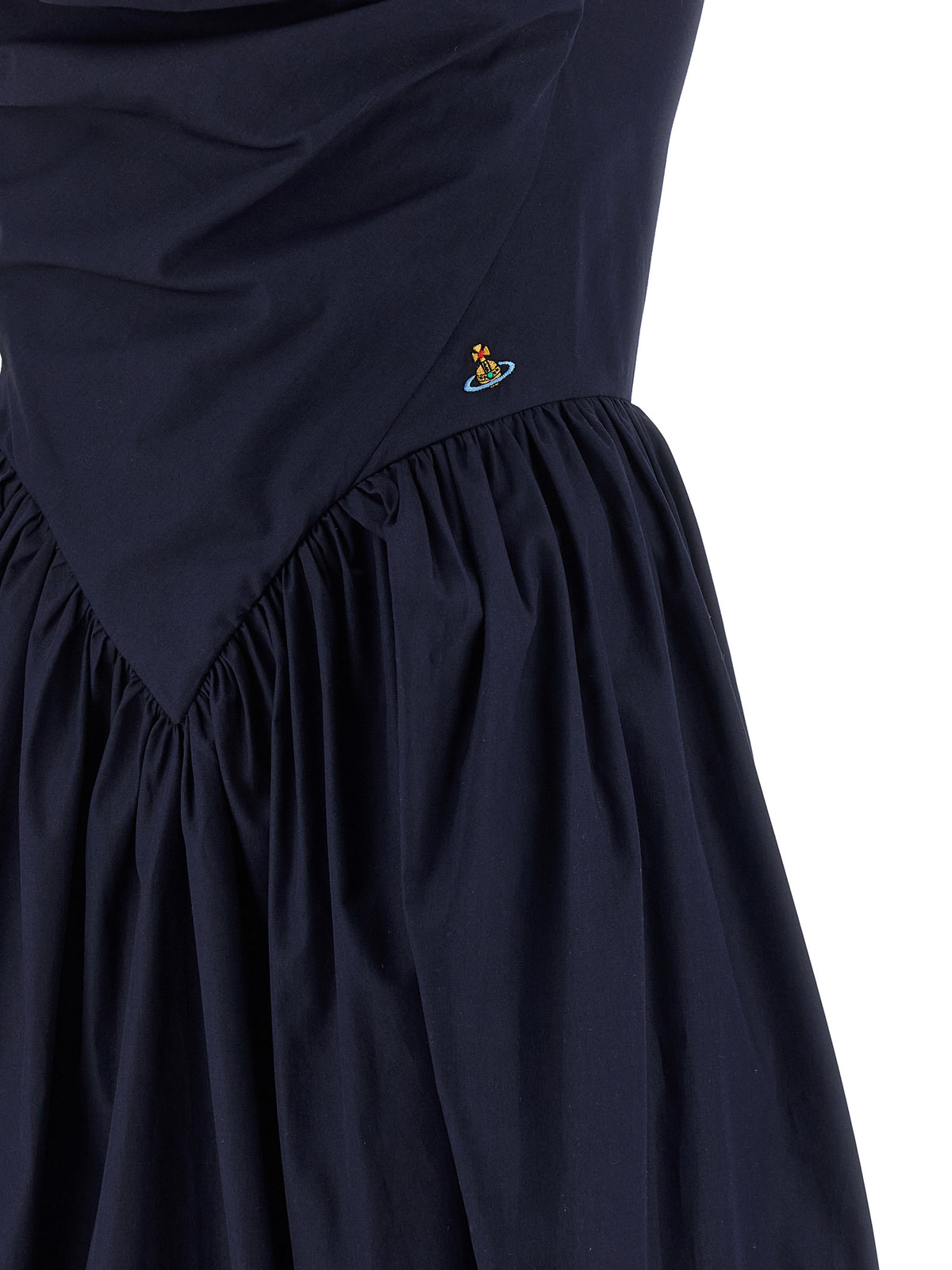 Vivienne Westwood Blue Cotton Midi Dress