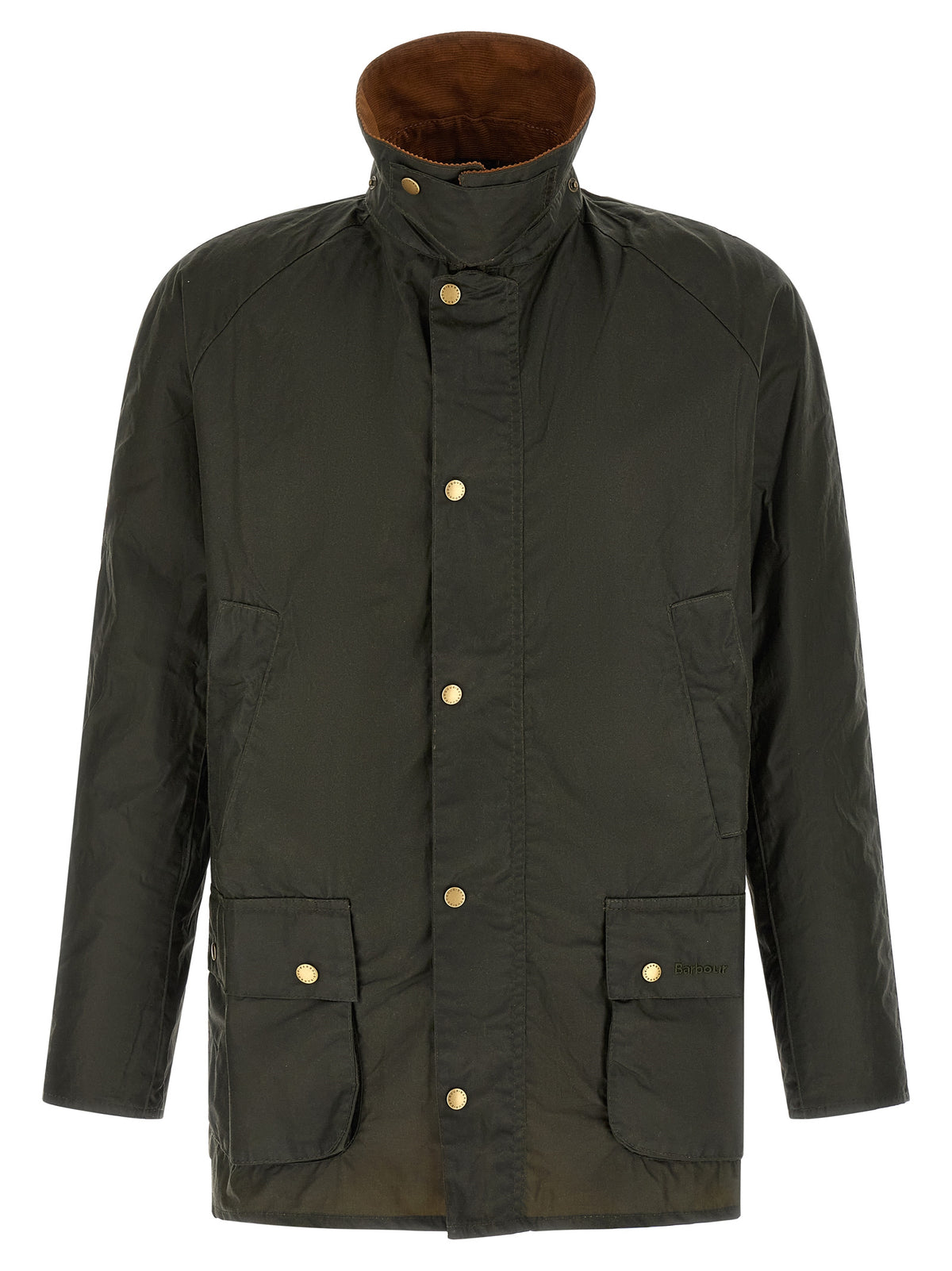 Barbour Bicolor Cotton Full-Length Jacket