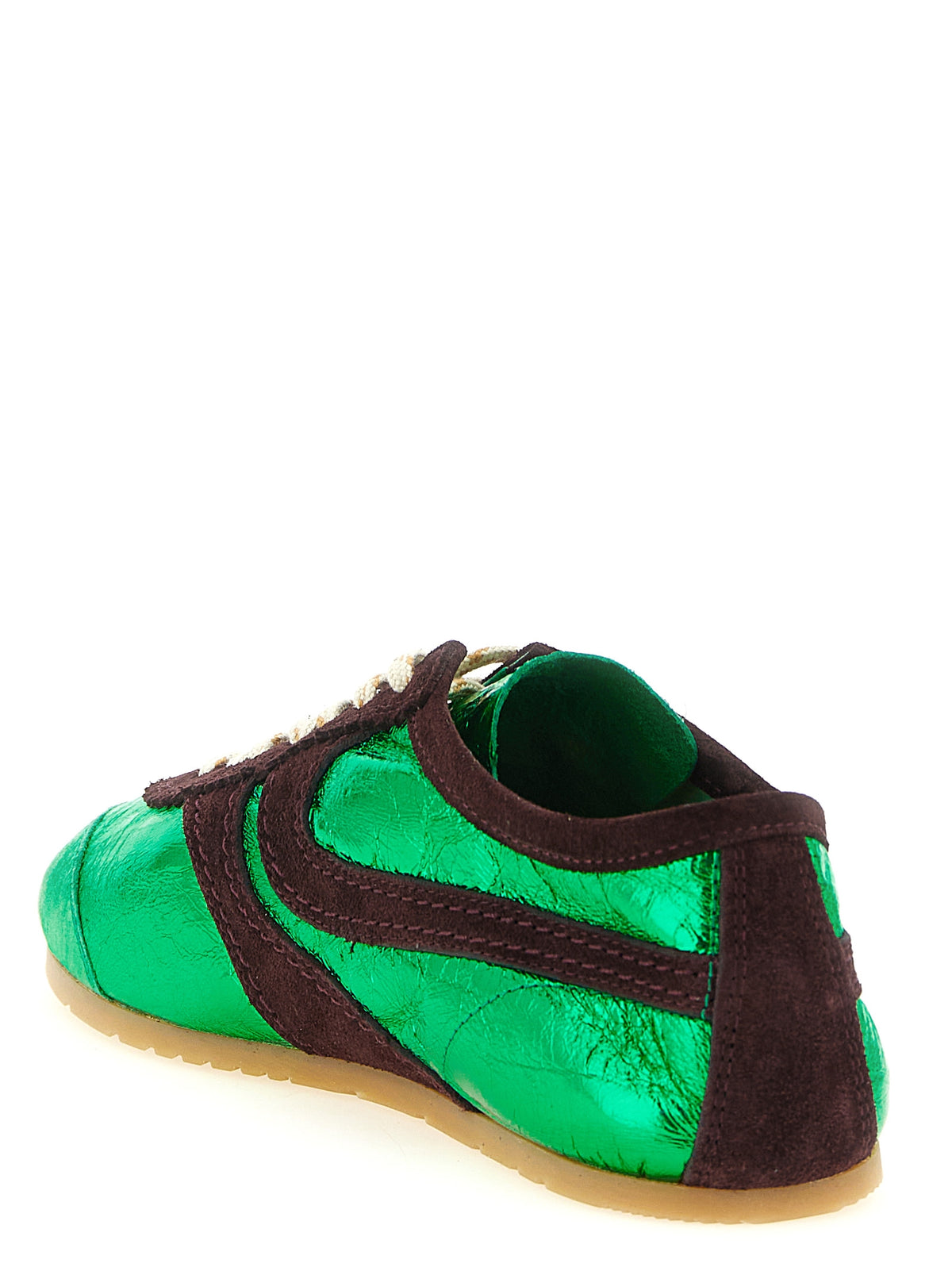 Dries Van Noten Bicolor Lamb Leather Sneakers