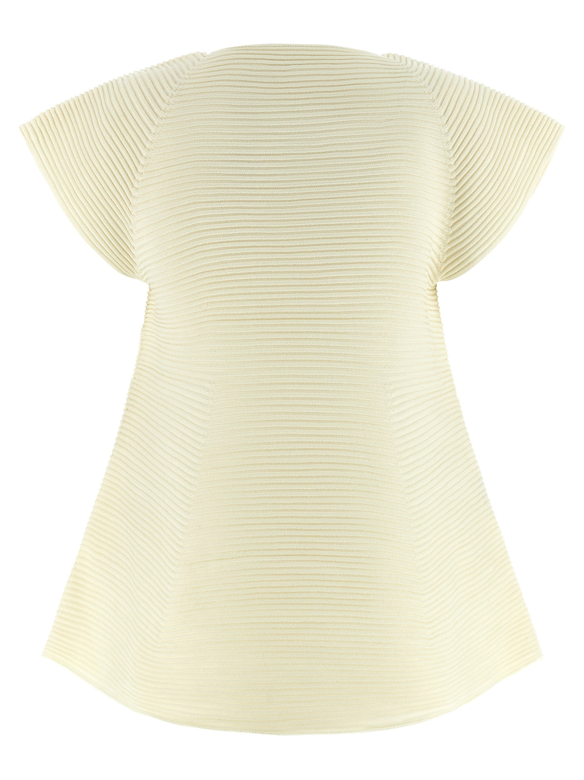 Issey Miyake Bicolor Polyester Short Dress