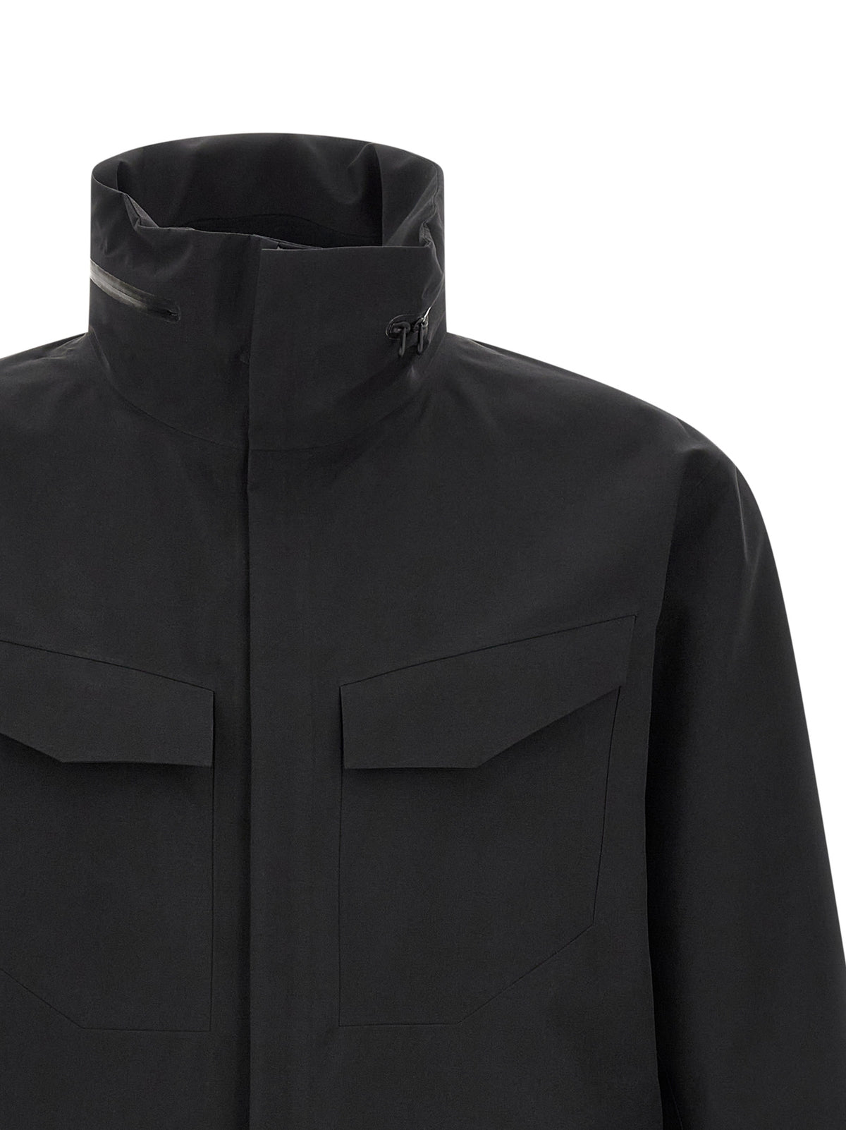 Arc'teryx Veilance Black Nylon Shell Jacket