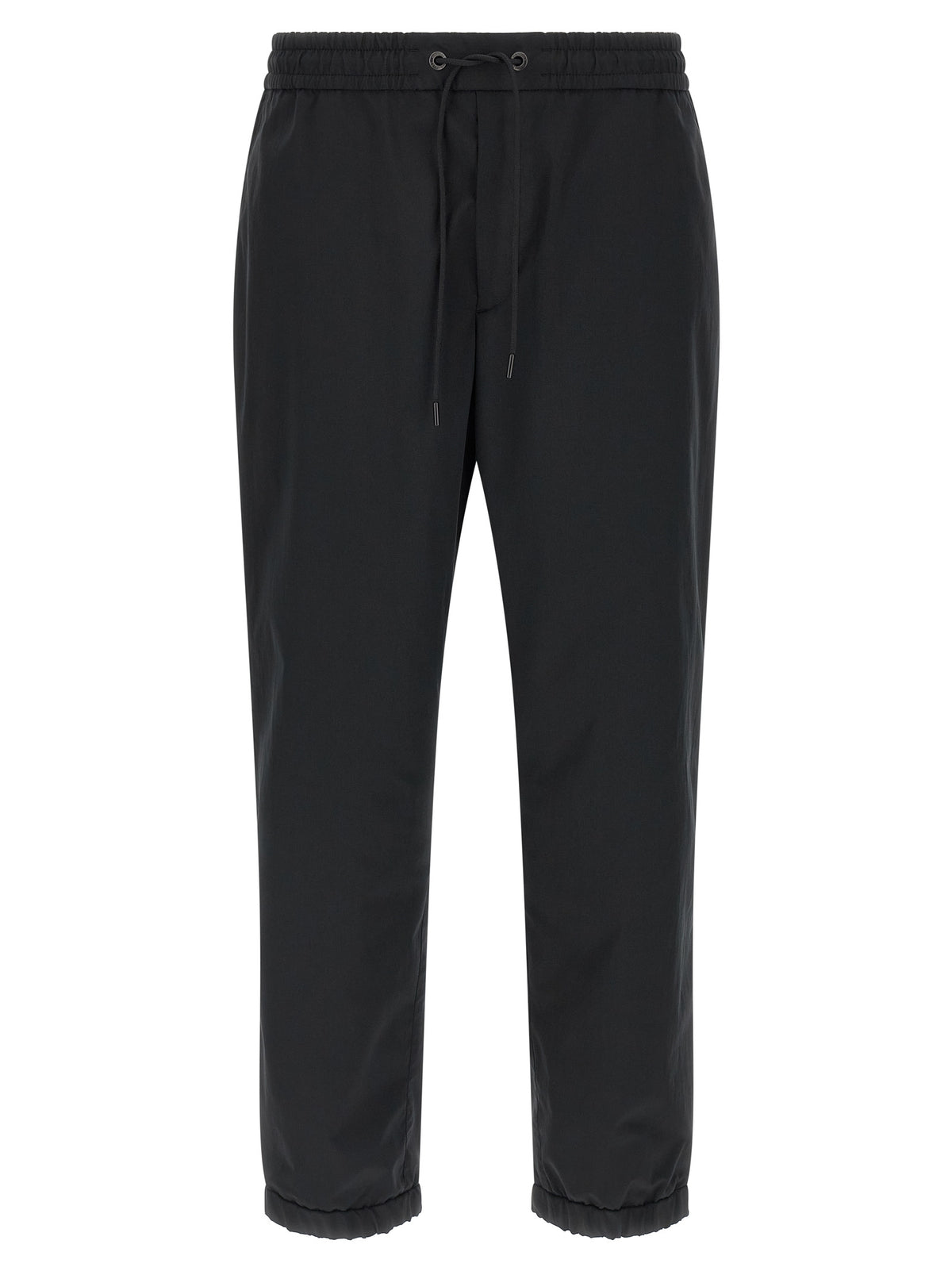 Moncler Black Polyester Joggers (Workout Pants)