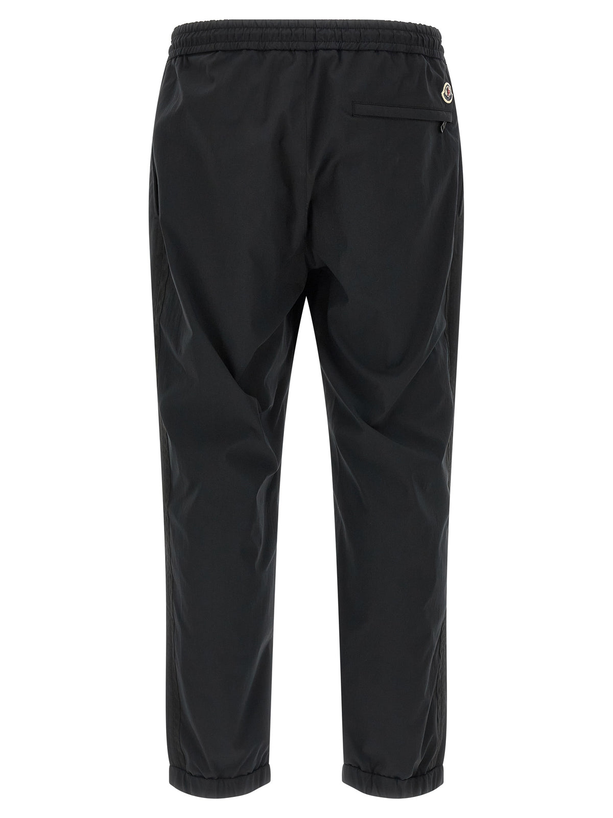 Moncler Black Polyester Joggers (Workout Pants)