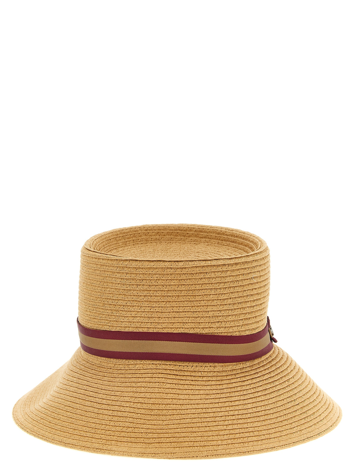 Borsalino Beige Fiber Sunhat