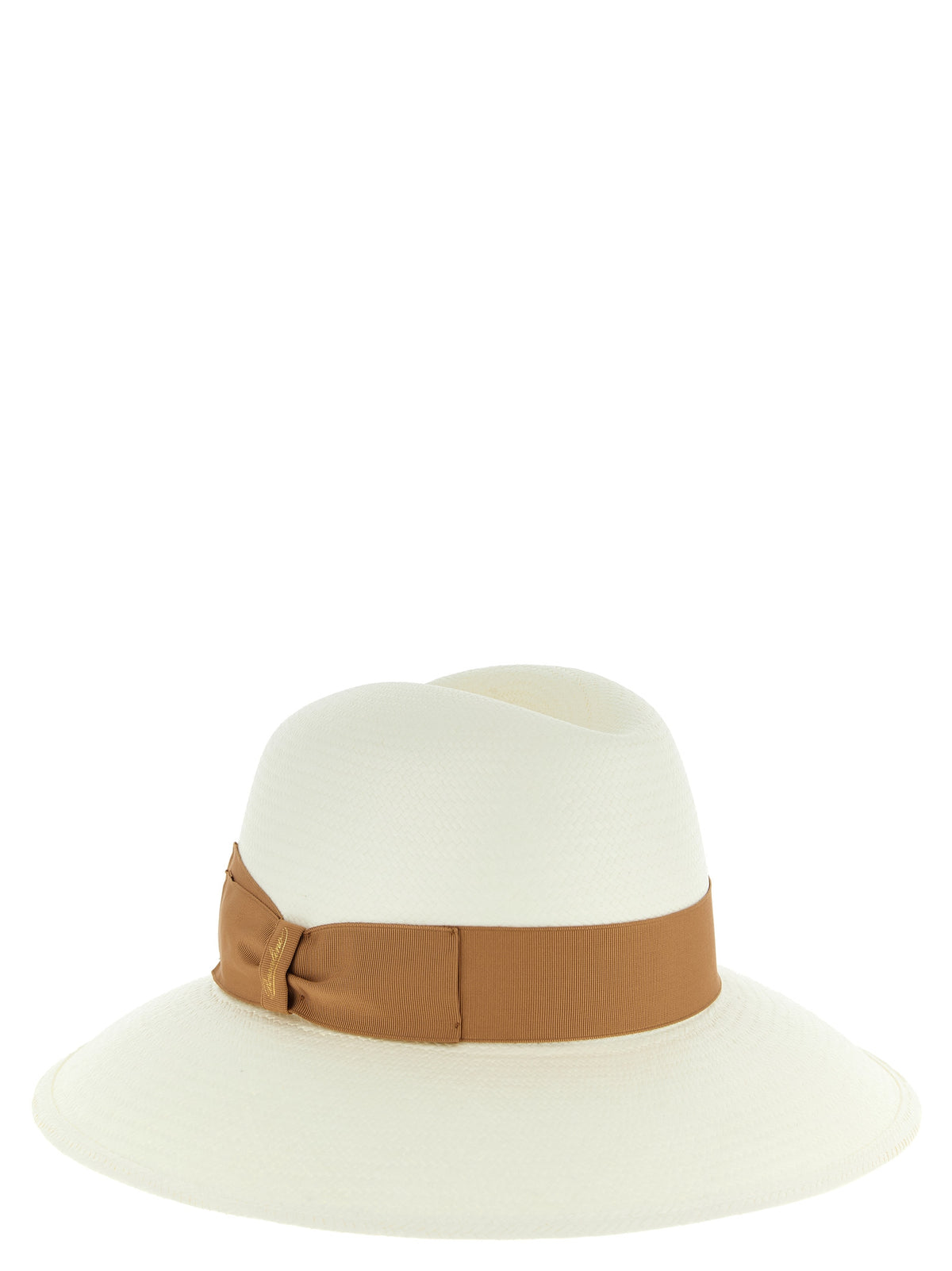 Borsalino Brown Hemp Fedora