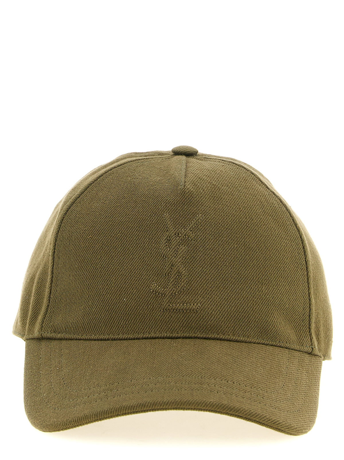Saint Laurent Bicolor Cotton Cap (Baseball Hat)