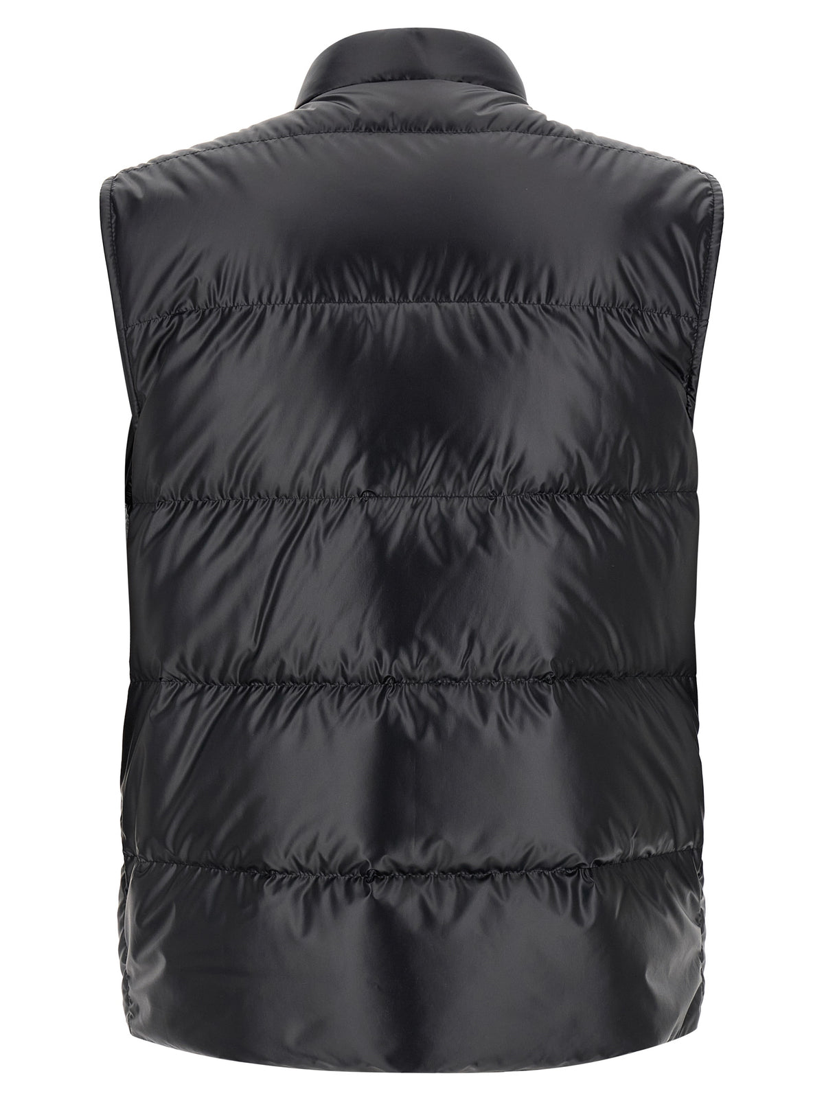 Moncler Blue Polyester Sleeveless Jacket
