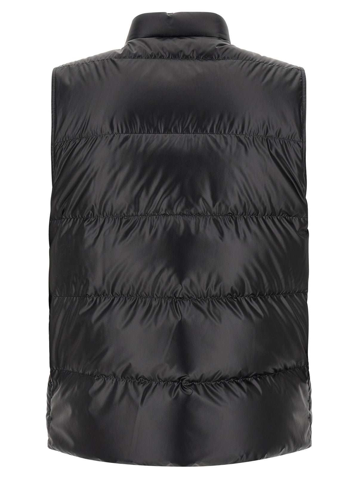 Moncler Black Polyester Sleeveless Jacket